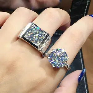【Must be】S925 Silver Moissanite Openable Ring Series -Christmas gifts, presents | New Release, 1-5ct Options | Perfect Gift for Men & Women (Birthday/Anniversary/Festival) | Genuine Authenticity Certificate | dealsforyoudays gift