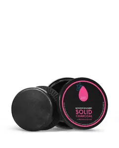 Blendercleanser® Solid Charcoal Scented Sponge & Brush Cleanser Makeup Bristle Handle Cosmetic Makeup Tool
