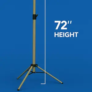 AGL APPLIANCES LLC Lightweight Aluminum tripod with screw top,  Silver Color, 72 Inches length