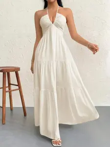 Women's Simple Loose Sleeveless A-Line Dress, Summer Casual Everyday Basic Beach Vacation Party Minimalist Elegant Dress, Fashion Women's Clothing
