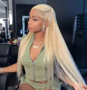 【26‘’ Blonde =$139】Tahikie 613 250% Density Blonde HD Front Lace Bob Wig 13x6 Straight Frontal Human Hair Wigs For Women Pre Plucked Natural Hairline With Baby Human Hair Wigs #SummerVibes