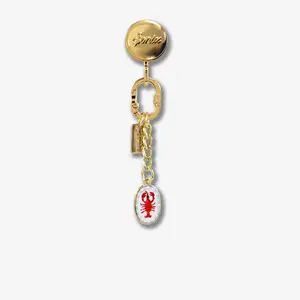 Adhesive Phone Hooks with Charms - Lobster
