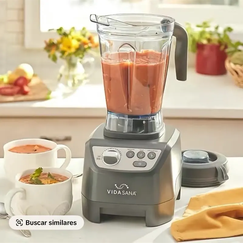 VidaSana High-Performance Blender for Smoothies & Shakes with Vaso Licuadora Includes Accessories for Easy Cleaning