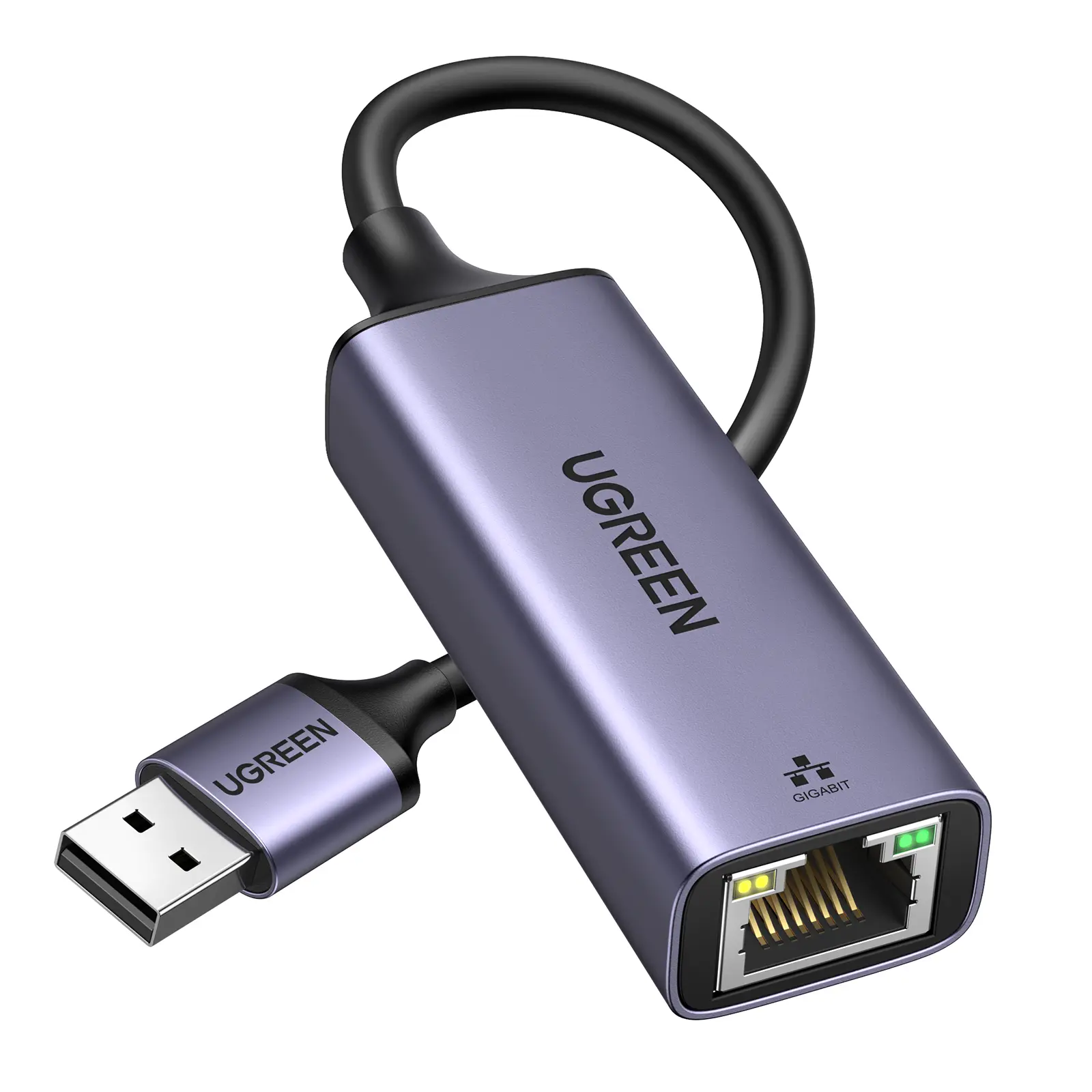 UGREEN USB to Ethernet Adapter, Plug and Play Ethernet Adapter, Aluminium Shell, 1Gbps Gigabit RJ45 to USB 3.0 Network Dongle, Compatible with Nintendo Switch, Laptop, MacBook, Surface Pro, Windows summerwins