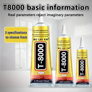 T8000 Strong Quick Dry High Bond Adhesive Glue for Jewelry Making, Handmade Crafts, Phone Repair, Clothes Shoes Repair, Metal Plastic Leather Fabric