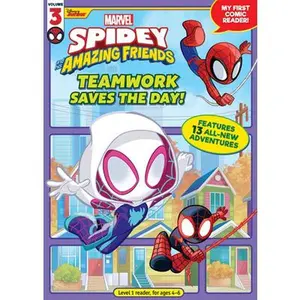 Spidey and His Amazing Friends: Teamwork Saves the Day!: My First Comic Reader! -- Marvel Press Book Group - Paperback