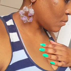 Custom Wire Wrapped Earrings