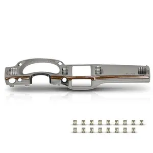 Fit For 2000-2005 Chevy Impala Speedometer Dash Gauge Cluster Bezel Trim Gray