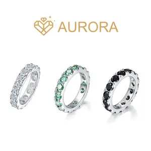 【#04 Ferris Wheel】】Moissanite ring with 925 Sterling Silver high quality birthday party engagement gift Jewelry Synthetic Moissanite