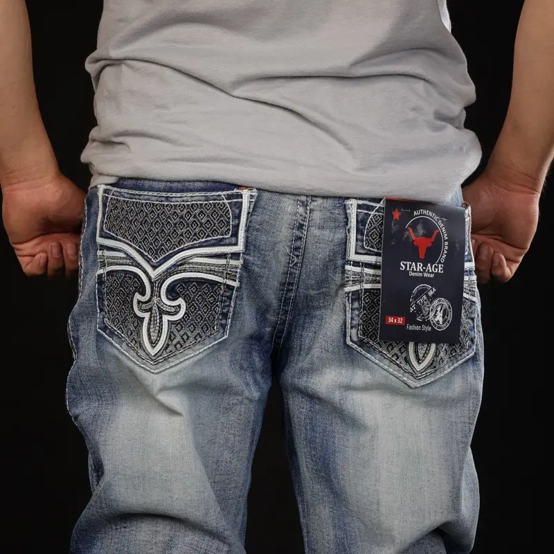 Men’s SA-058 Straight Fit Blue Jean