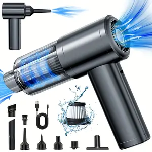 Car Vacuum Cleaner & Computer Dust Remover, Handheld Car Vacuum, Portable Car Vacuum, 12000pa Strong Suction, 80w Brushless Motor, Mini Compact Body, Home Car Cleaning, Best Christmas Gift