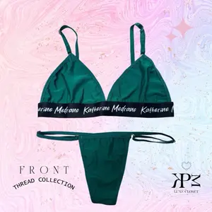 Dark green color underwear KPM thread