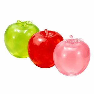 Shiny Apple Squeezable Toy, Slow-Rebound Toy, StressRelief Toy, Finger Toy, Relieves Anxiety and Stress,Portable Relaxation Toy, Great Gift. Cute TransparentDesign. Slow-Rebound Malt Ball Stress Relief HandheldToy, Perfect for Office, Study, and Relax