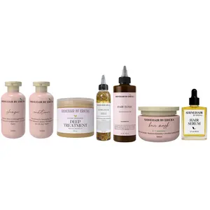 kit ritual 7 - tonic, pre poo and large Hair oil