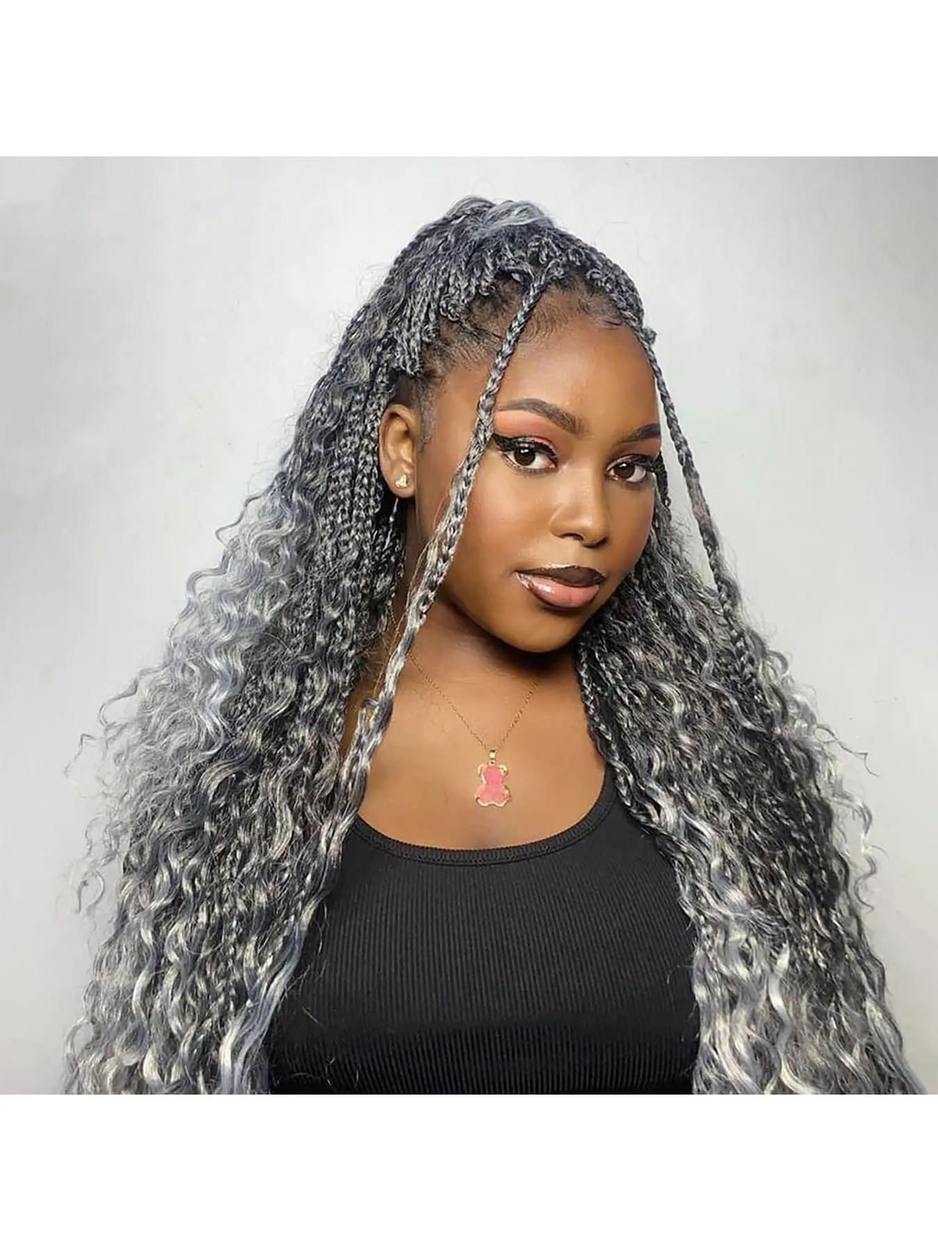 Black Mix Grey 1B/Grey