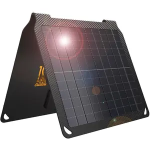 10W Solar Panels Portable (5V 2A Max),Foldable Solar Charger with USB-A Port for Cell Phone,Ipad,Power , Ip67  Monocrystalline Silicon Solar Panels for Camping Outdoor Backpacking