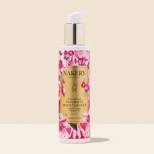 Nakery Pure Refresh Intimate Moisturizer with Lactic Acid- Hydrates, Reduces Itching & Burning of Intimate Area  150 ml / 5.07 fl oz