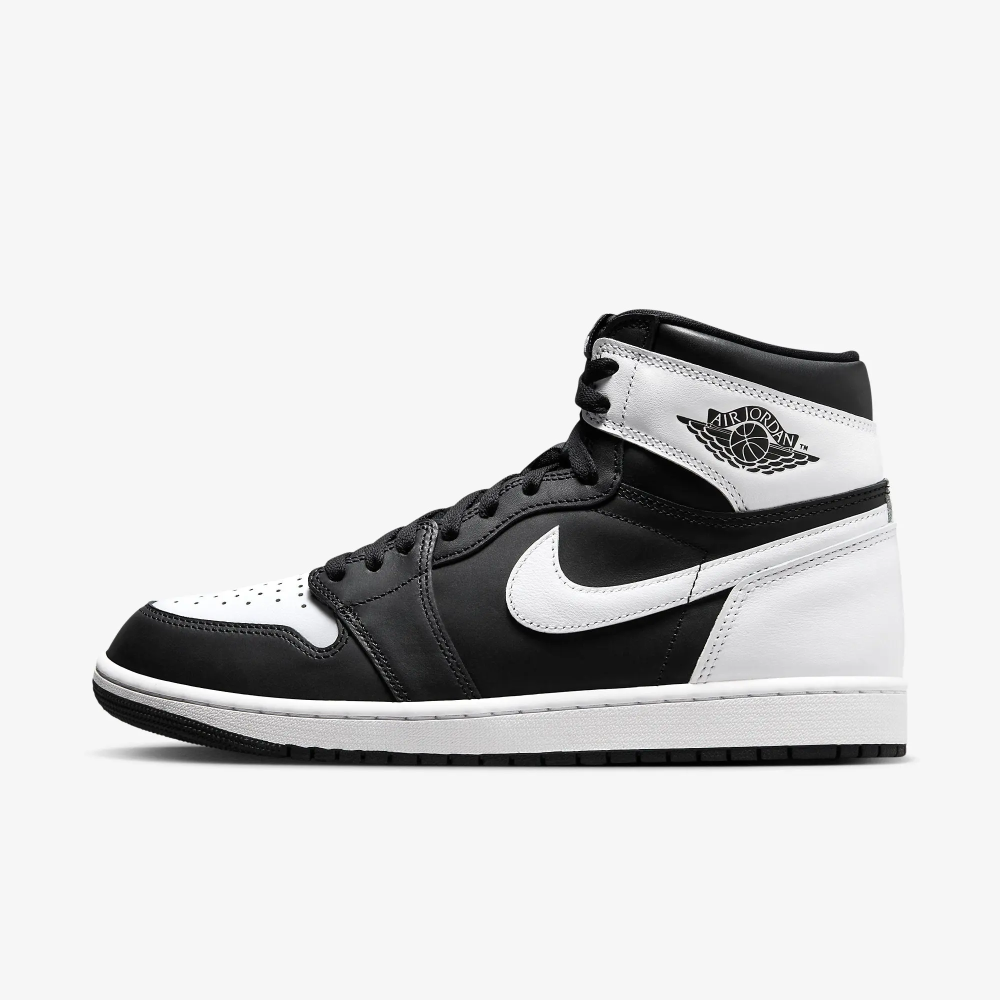 Air Jordan Men's 1 Retro High OG Black White