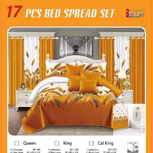 Bollft 17-Piece Bedspread Set