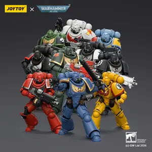 JOYTOY Warhammer 40,000 1/18 Action Figures Intercessor with Bolt Rifle, Bolt Pistol and Chainsword outdoorfun