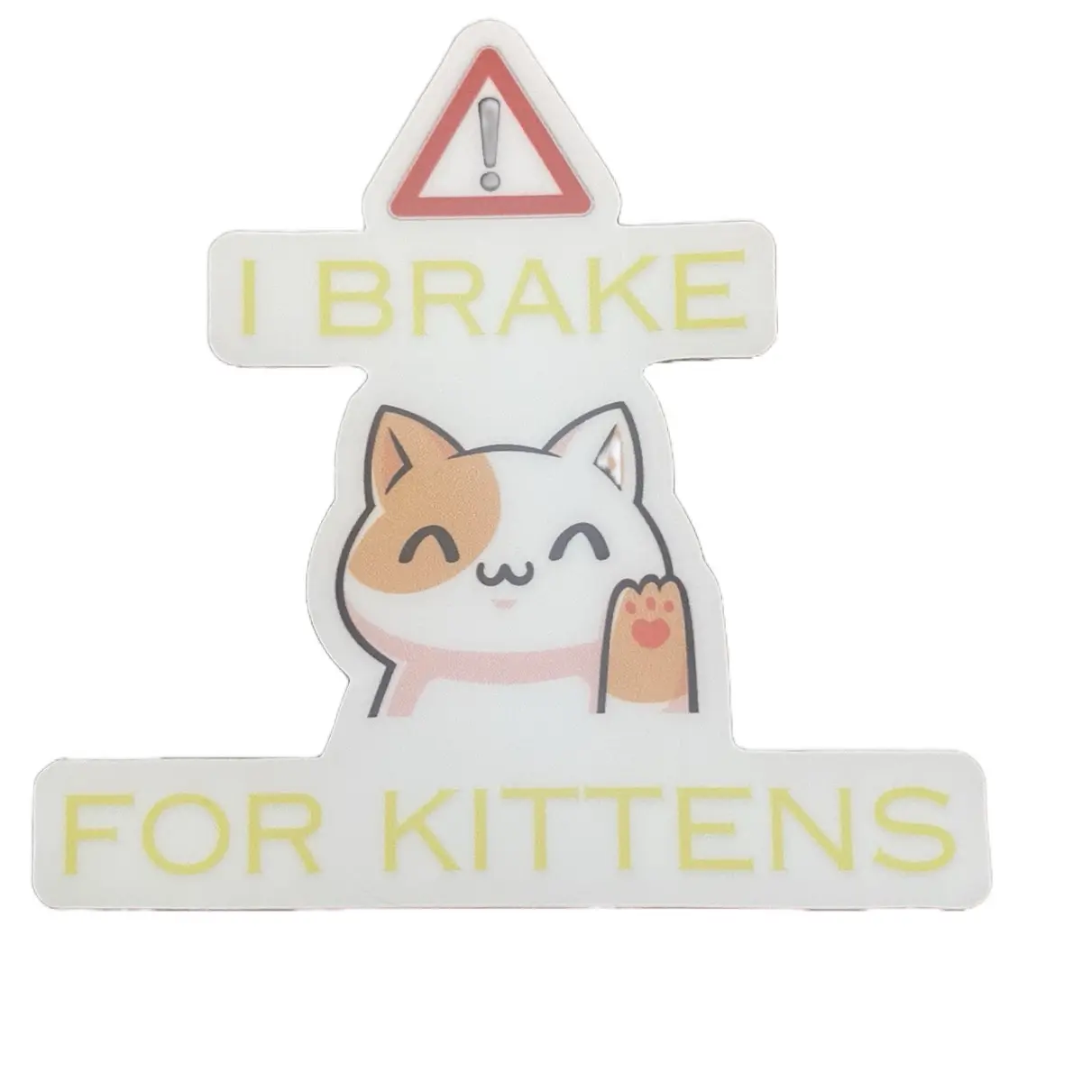 I Brake for Kittens Stickers