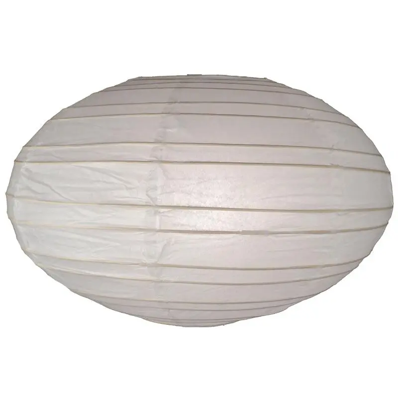 16" White Saturn Paper Lantern