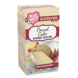 XO Baking Co. Gluten-Free Rice-Free Soy-Free Dairy-Free Non-GMO Pound Cake Mix