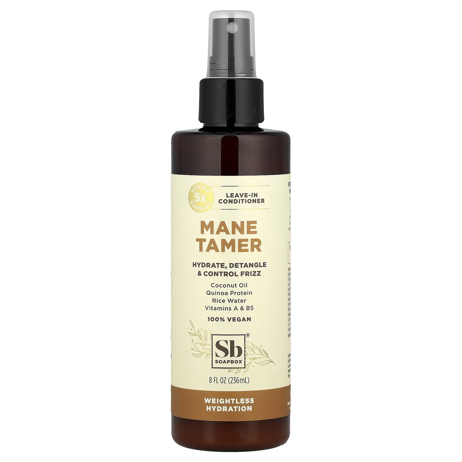 Soapbox Mane Tamer, Leave-In Conditioner, 8 fl oz (236 ml)