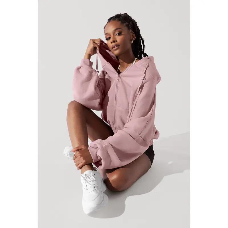 Zip cloud hoodie xs - TikTok Shop