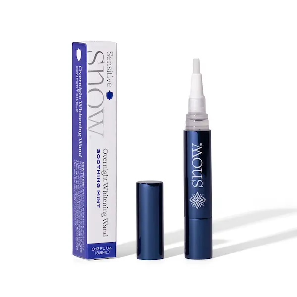 SNOW Sensitive Teeth Whitening Pen | Overnight Whitening Gel | Teeth Whitening Pen for Sensitive Teeth | On the Go Teeth Whitening | Enamel Safe