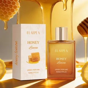 50ML Honey Lemon Perfume, Rich Layered Unisex Scent for Men & Women, Fresh Lemon with Rose, Long Lasting Fragrance for Daily Use