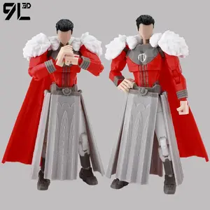 9L3D Printed Indomitable Hero Emperor Mark Lucky 13 Multi-Jointed Articulated Figures, Dummy13 Collectible Model Toys, T13 Desktop Gifts for Party Bag Fillers & Home Decor
