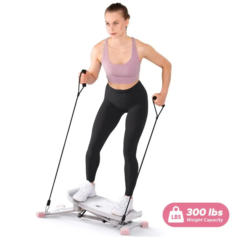 Merach Balance Board Balancing Machine Rocking Stepper Leg Exercise Low Impact Plyometric Training Fun Cardio Trainer Full Body Aerobic Exercise Equipment