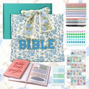 Women's Bible Bag: A Large-Capacity Bible Organizer—A Portable Case Including a Bible Study Notebook,,Bible Index Tabs... Designed specifically for women, Bible study, and journaling, it makes an ideal choice for Easter and gift-giving.