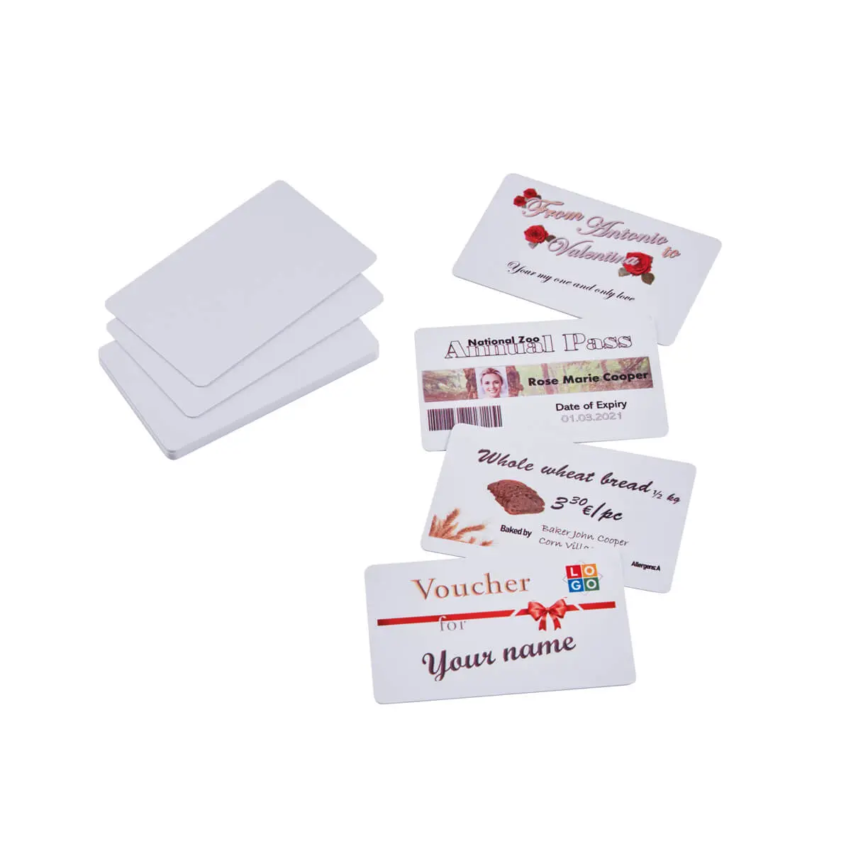 e–mark® printable Plastic Cards