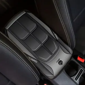 Durable Y Pattern Rubber Armrest Cover, Easy Installation & Cleaning, Comfortable Car Interior Accessory, Car Interior Decoration, & Design