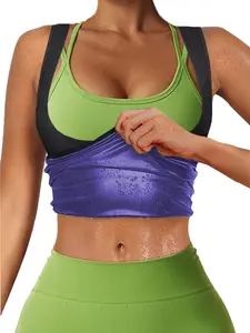 Women's Plain / Camo Print Sports Tank Top, Solid Sleeveless Sauna Top, Women Sport & Outdoor Clothing for Workout Gym Exercise, Sleeveless Gym Tops