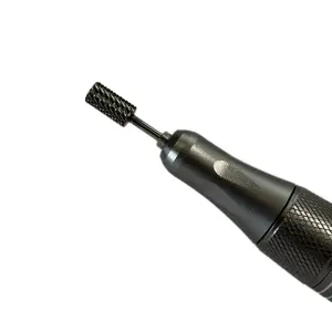 3/32" Large Barrel Carbide Nail Drill Bit X Coarse Grit for Ultimate Speed Acrylic & Hard Gel Removal Compatible with All E-Files