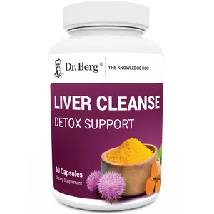 Liver Cleanse Detox Support with Milk Thistle, Ox Bile & Choline - 60 Vegetable Capsules Healthcare Natural