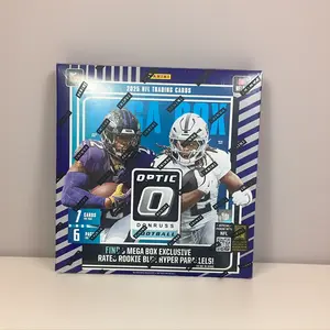 2025 Panini Optic Football Megabox (Blue Hyper Parallels)