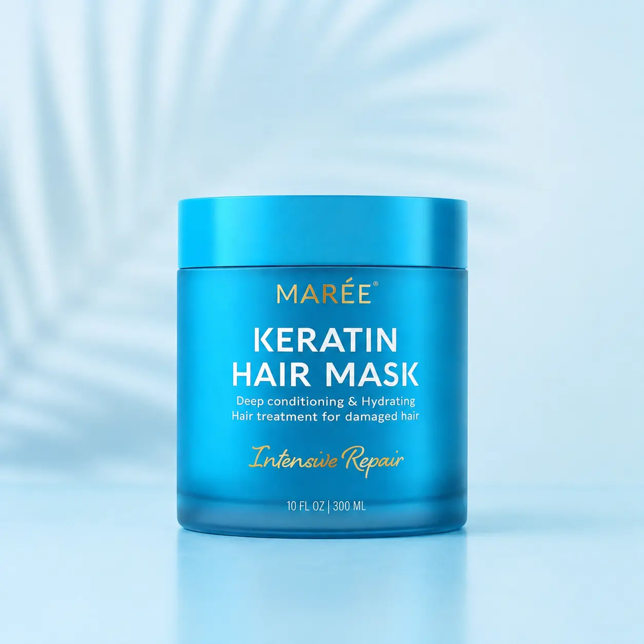 MARÉE Hair Mask for Dry & Damaged Hair – Deep Conditioning Treatment – Keratin – 10 fl oz