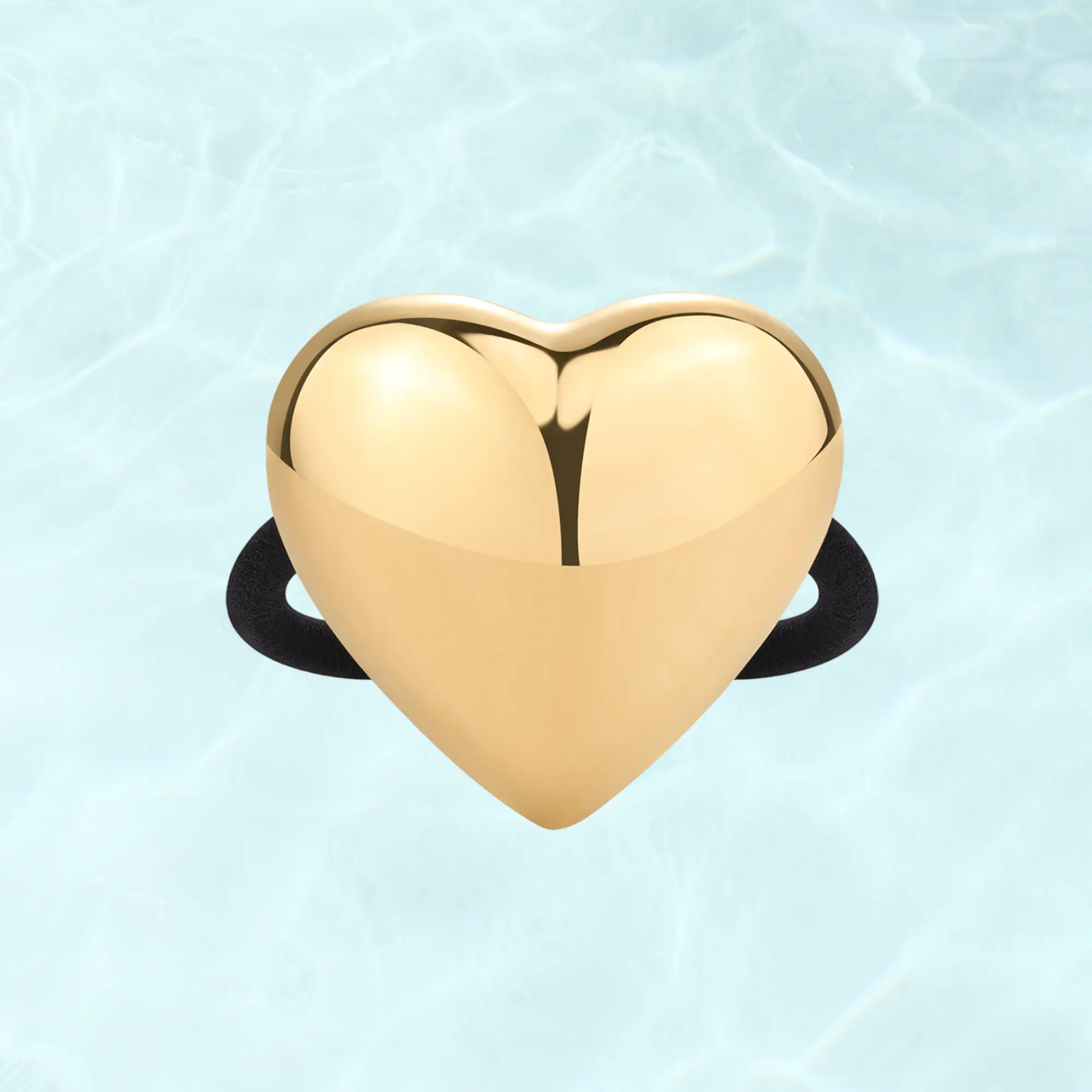 PAVOI Waterproof Chunky Metal Hair Band Ponytail Holders for Women - 14K Gold Plated Stainless Steel Statement Cuff Fashion Accessories - Stretchy Gold Hair Ties PAVOI Waterproof Chunky Metal Hair Band Ponytail Holders for Women - 14K Gold Plated Stainless Steel Statement Cuff Fashion Accessories - Stretchy Gold Hair Ties