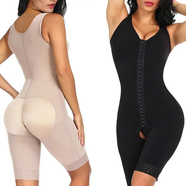 FeelinGirl Colombian Faja Shapewear for Women Full Butt Lifter Thigh Slimmer Bodysuit for Women Daily Life