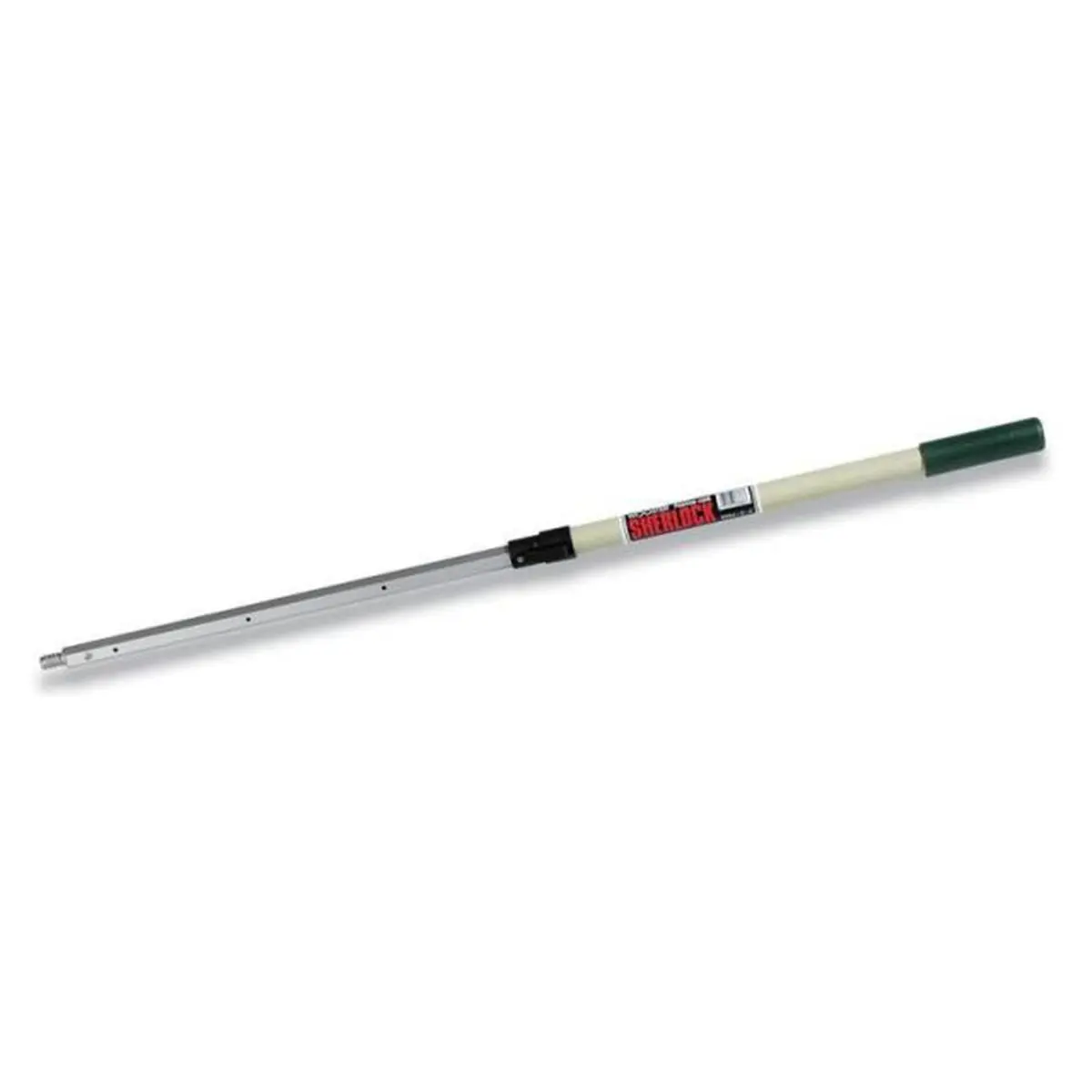 WOOSTER R053 Sherlock Rugged Fiberglass Extendable Painter Tool, 1 ft.-2 ft. Adjustable Extendable Handle Extension Pole, 6 in. Increments Easy Adjustment, Aluminum Hexagonal Inner Pole, Secure Locking, Anti-Twist, Universal Threaded Tip
