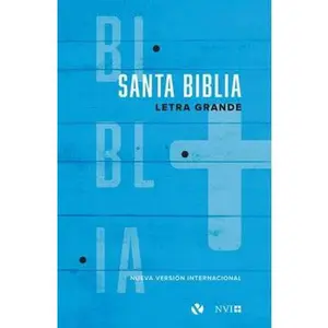 USED-Biblia Nvi, Letra Grande, Rústica, Azul: Modelo 3 (Paperback)