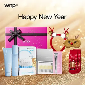 [WNP Official] WNP Holiday Skin Revival | Cleanser + Toner + HA Serum + Oil Serum + Eye Cream + Collagen Mask + Christmas Warm Set | 4D Hyaluronic Acid, Ceramides, Peptides, Centella Asiatica Extract, Collagen | Hydrating Skin | Gift of Choice