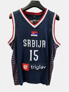 Nikola Jokic Serbia Basketball Jersey