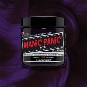 Purple Haze® - Classic High Voltage® Warm Dark Purple Semi-Permanent Hair Dye