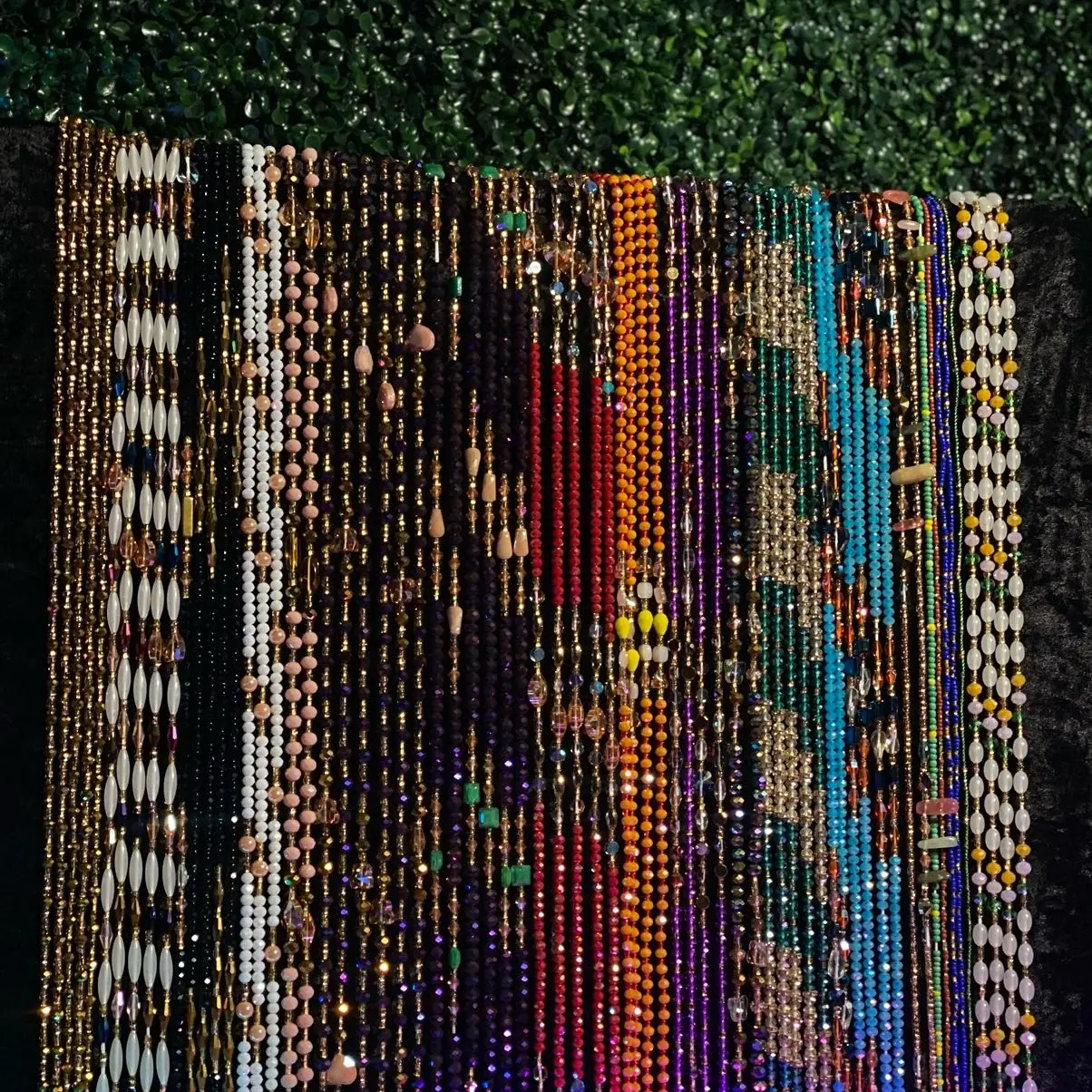 Luxury Tie on waistbeads- choose your amount!