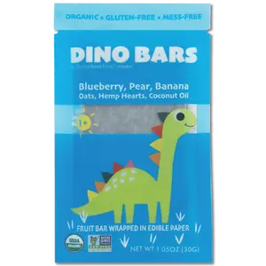 Blueberry Bar | Organic Mess-Free Kids Fruit Snack Bars